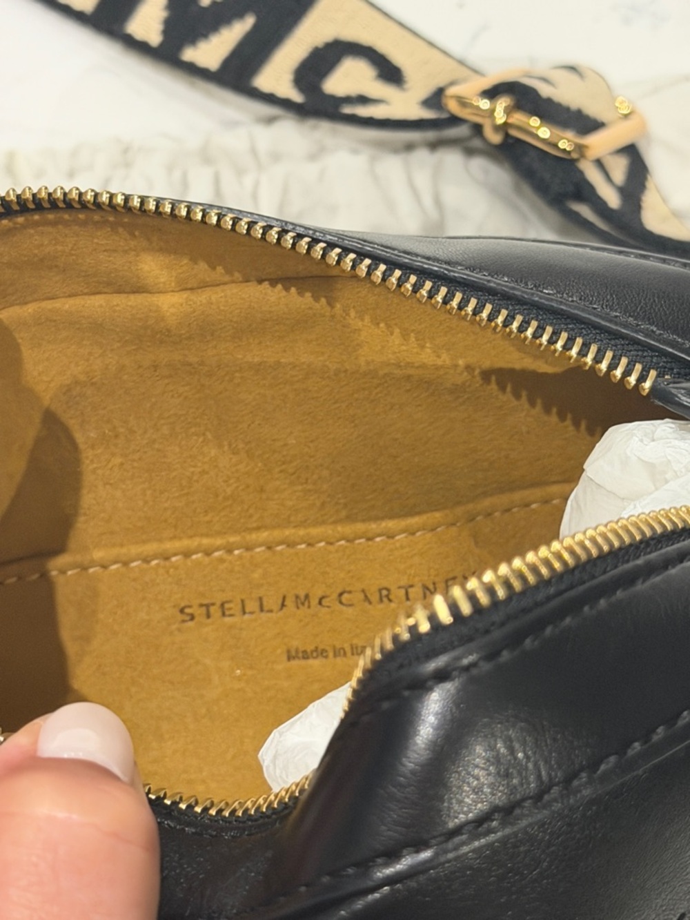 Stella McCartney Black Crossbody Bag - Picture 7 of 11